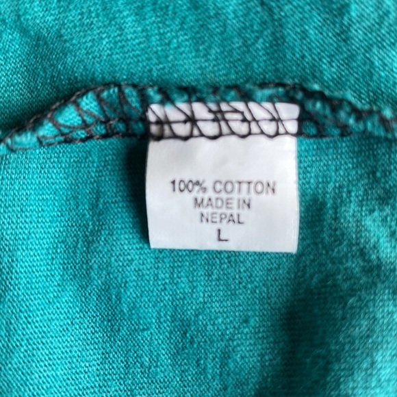 Leopards and Roses Funky Hippy/Boho Zippered Tunic/Hoodie - Size Large - Picture 10 of 13